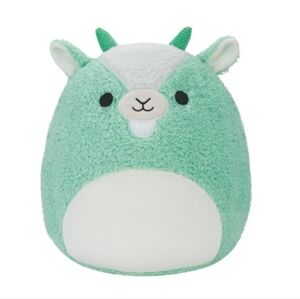 Fuzz A Mallows NWT 12in Palmer the Green Goat Plush Toy 2022 by Squishmallows